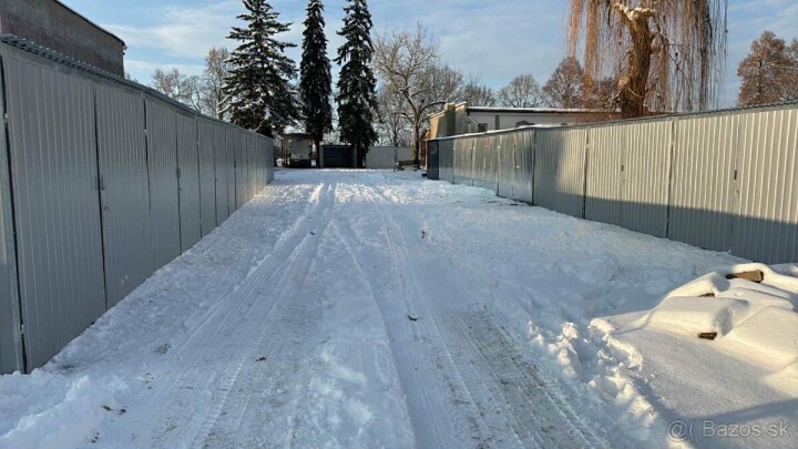 Prenájom plechových garáží v Poltári na Slobody 491/4