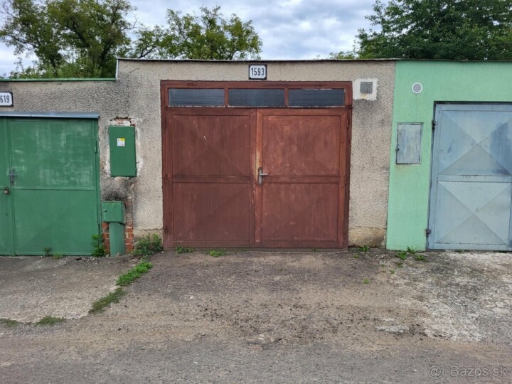 Predaj garáže bez elektriny na Komenského ulici