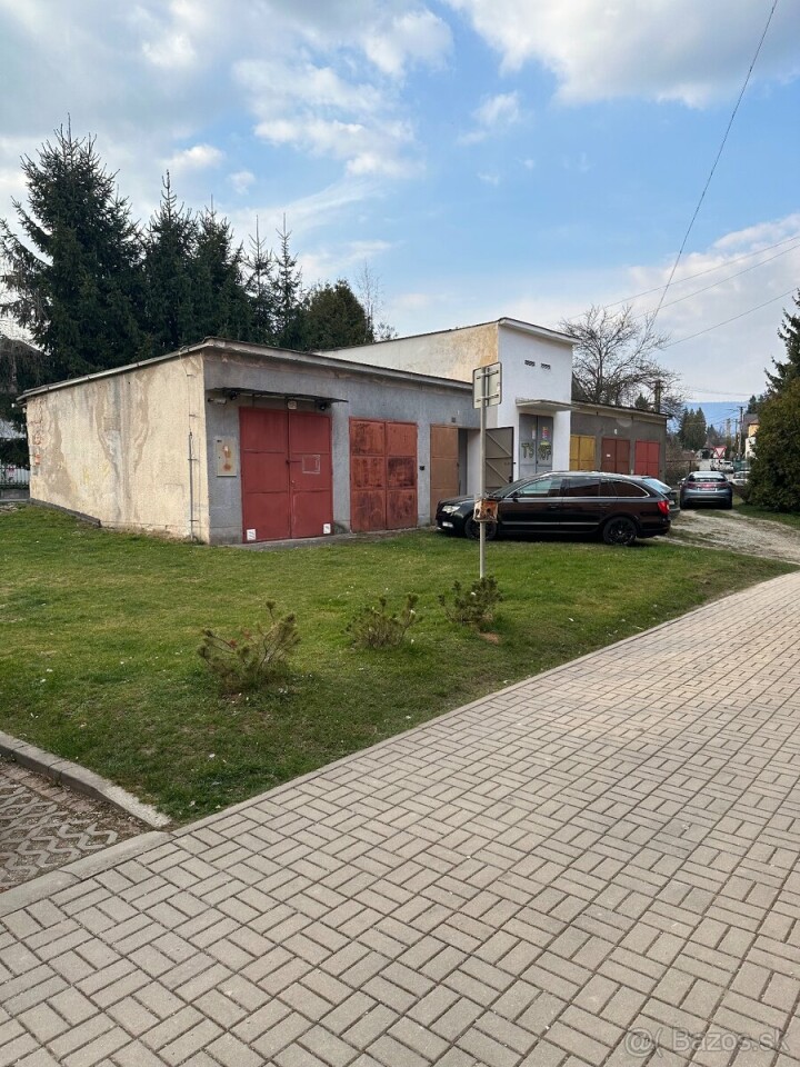 Na predaj murovaná garáž v Martine, Podháj