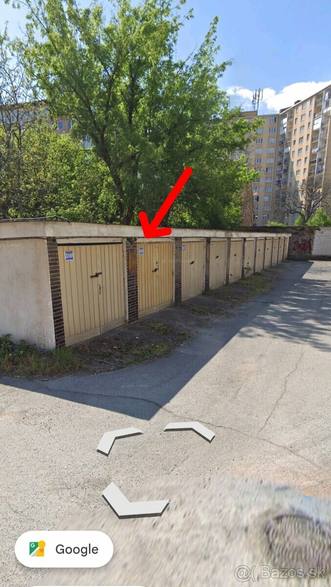 Na predaj garáž na Kuzmányho ulici v Košiciach