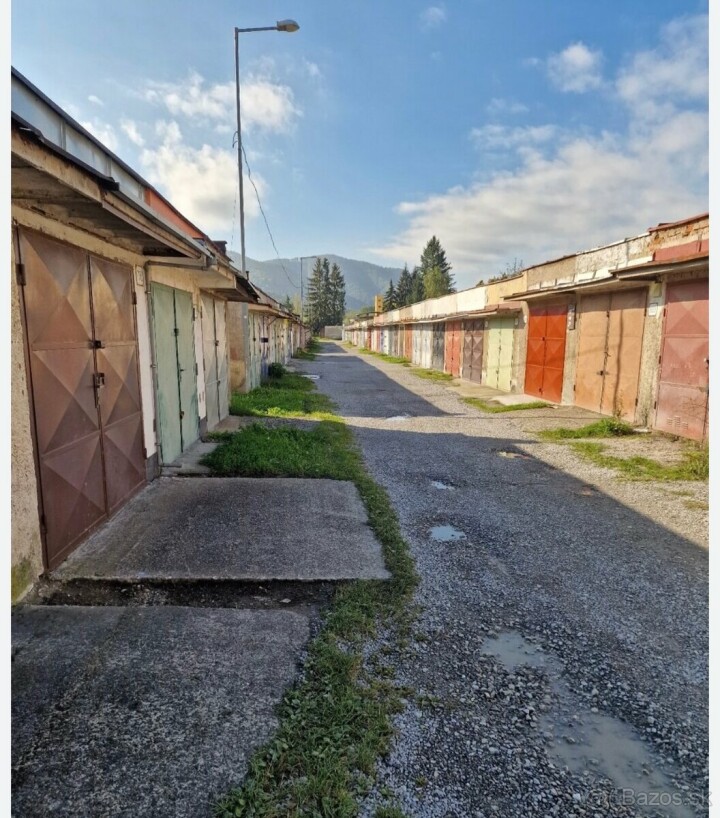 Prenájom garáže v Kysuckom Novom Meste na Litovelskej ulici