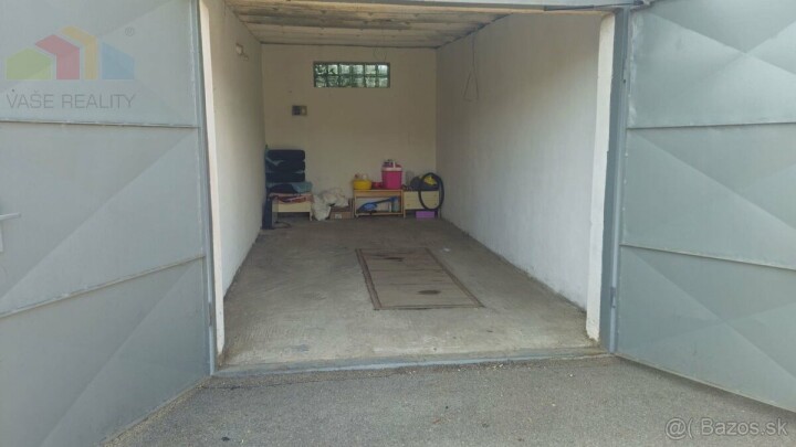 Predaj garáže s montážnou jamou v Novej Dubnici