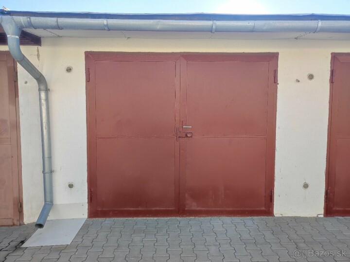 Na predaj garáž na Šrobárovej ulici