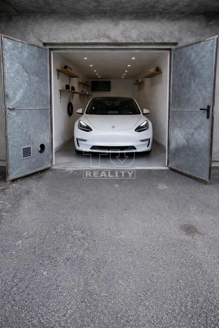 Predaj zateplenej garáže s elektrickou prípojkou v Trenčíne