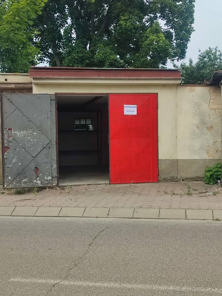 Garáž na prenájom v širšom centre