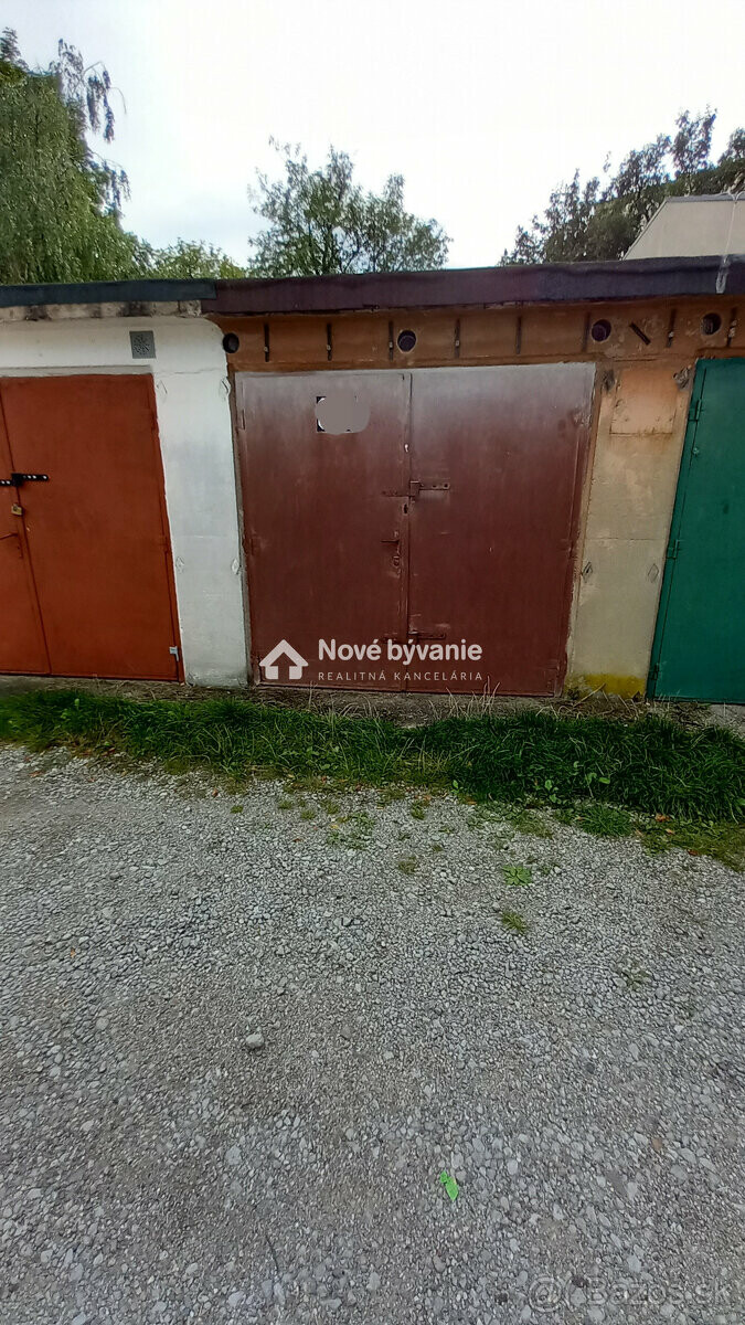 Na predaj garáž v Košiciach - Račí potok, 14 m2