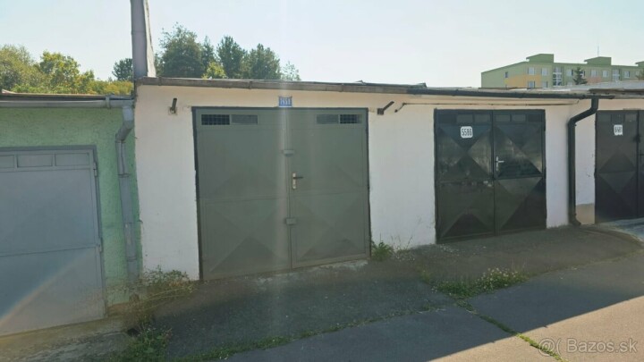 Prenájom garáže na Rúbanisku II s elektrinou 230V