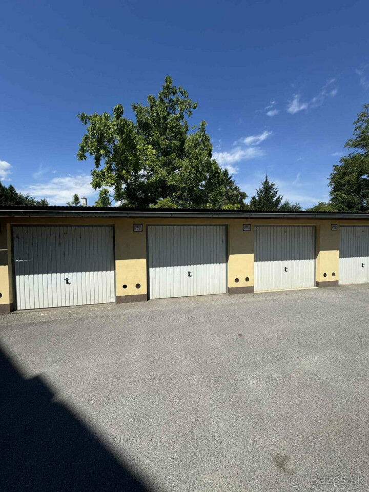 Prenájom garáže s elektrickou prípojkou v Prešove