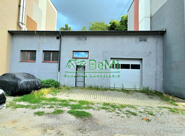Priestranná garáž/sklad 88m2 na predaj v Rimavskej Sobote
