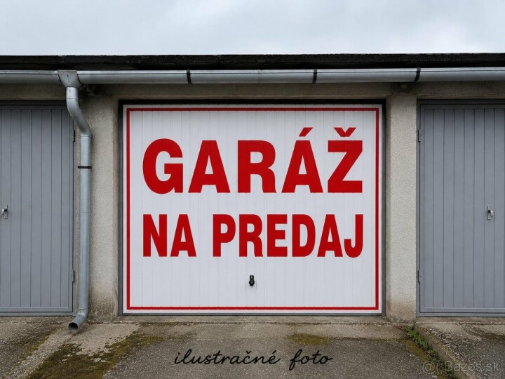Predaj garáže 20m2 pri centre mesta