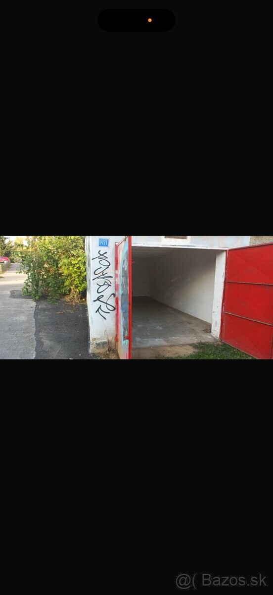 Predaj garáže v centre Žiliny na Bulvári