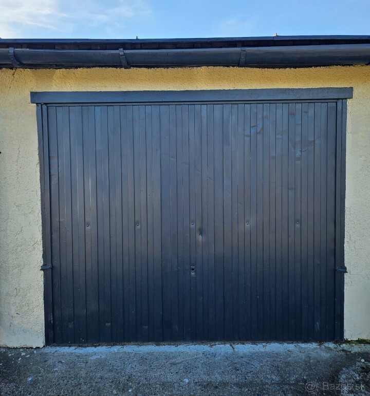 Na predaj garáž s pozemkom v Prievidzi pri fabrike Gewis