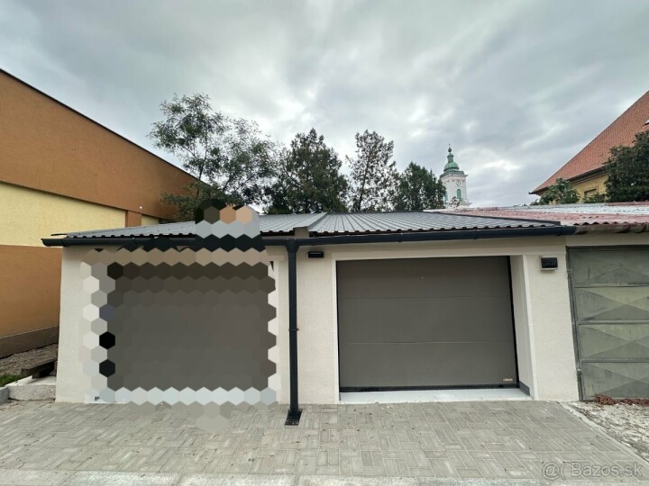 Garáž na dlhodobý prenájom v uzavretom dvore na Kapitánovej ulici