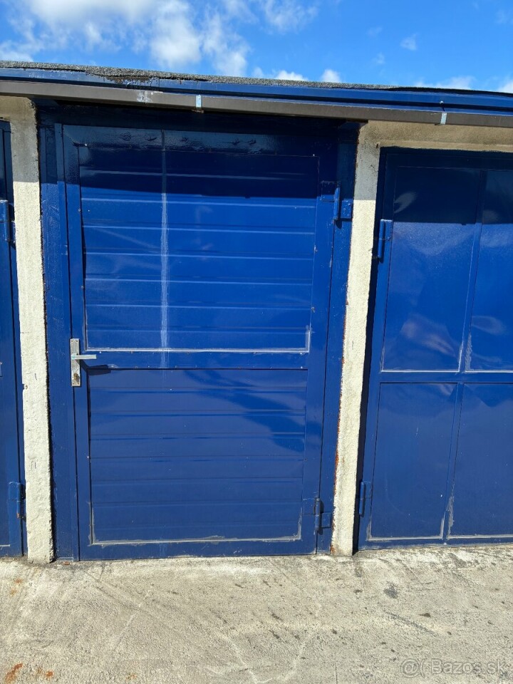 Prenájom garáže pre motorky v zabezpečenom areáli