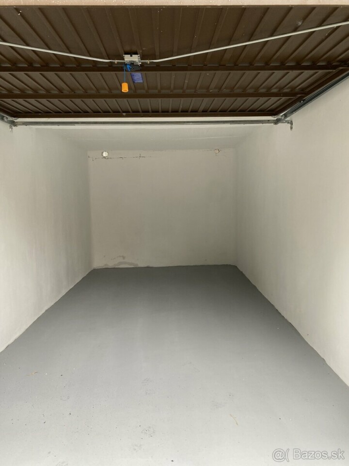 Dlhodobý prenájom zrekonštruovanej garáže v Košiciach