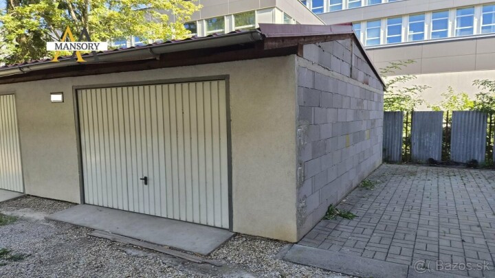 Garáž na predaj v centre Žiliny na ulici Predmestská