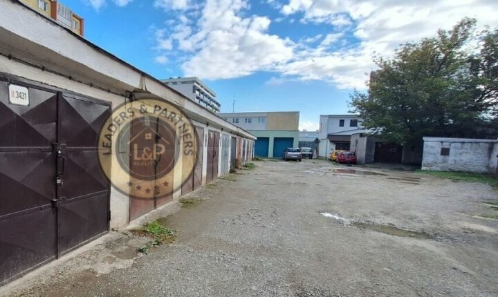 Na predaj murovaná garáž pri OC Galéria na Inžinierskej ulici