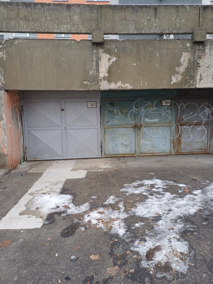 Na predaj garáž na Dudvážskej ulici v Bratislave