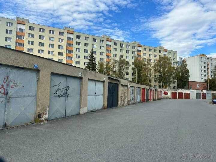 Prenájom garáže s elektrickou prípojkou na Mukačevskej ulici v Prešove