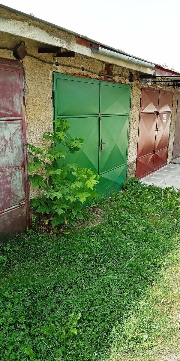 Na predaj murovaná garáž v Žiline