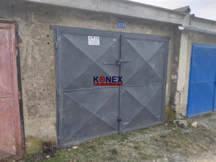 Garáž na predaj v Michalovciach – 18 m², blízko Tesca