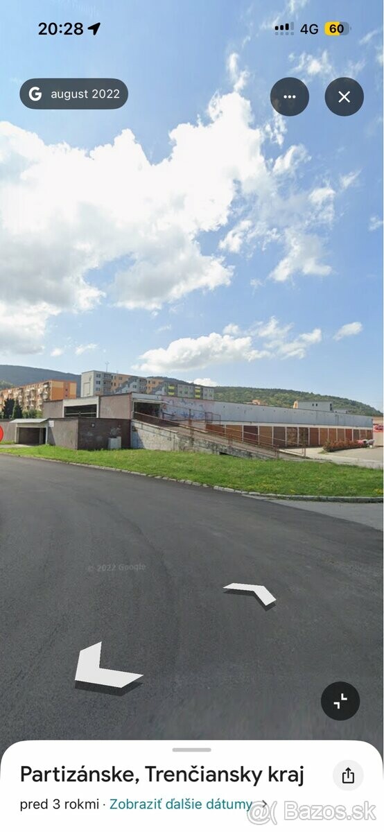 Prenájom garáže Pod Šípkom s elektrinou