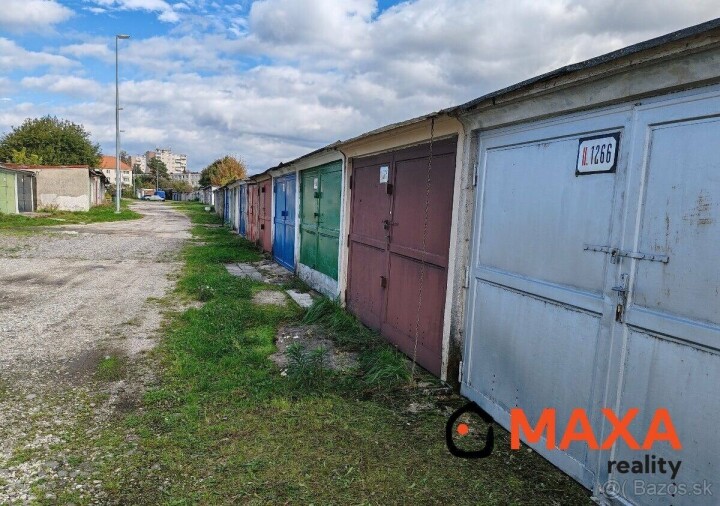Predaj garáže v Prievidzi na ul. Sadová