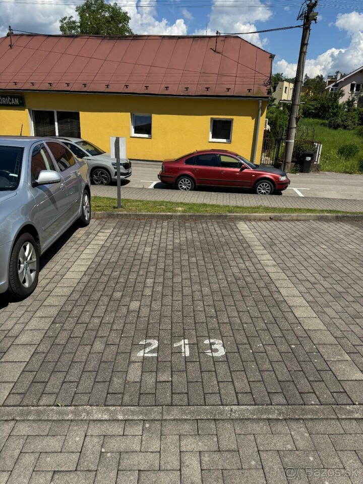 Predaj vonkajšieho parkovacieho miesta v Amfiteátri Žilina