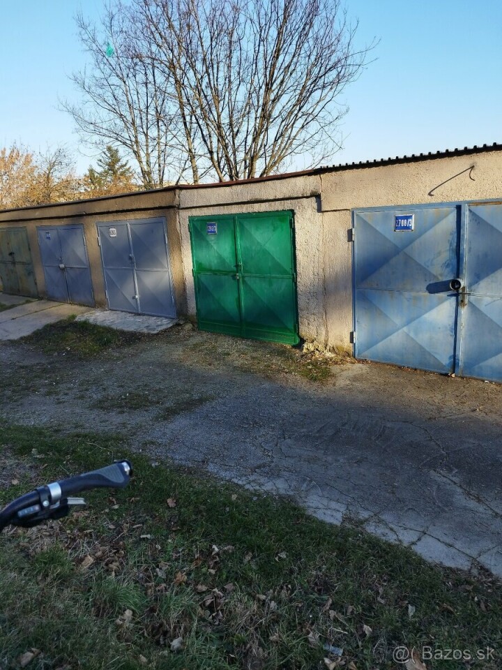 Na predaj garáž na Okružnej ulici
