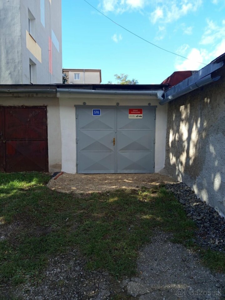 Prenájom garáže na Južnej triede 77