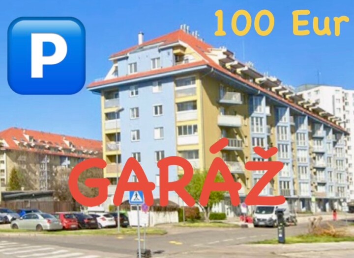 Prenájom parkovacieho miesta v garáži na Gercenovej 2A