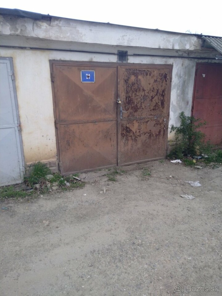 Prenájom garáže na sídlisku Zelezniky na Krakovskej ulici