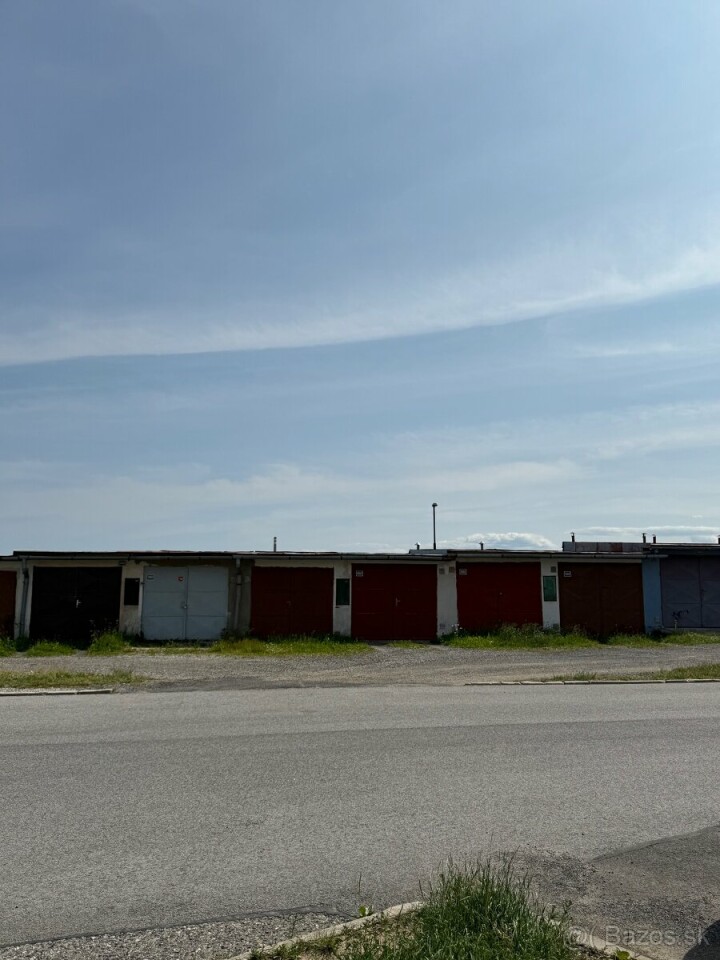 Murovaná garáž na predaj v Matejovciach