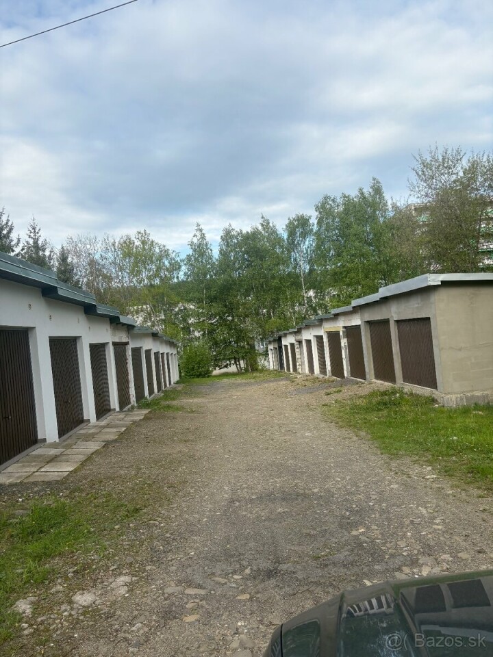 Novostavba garáže na predaj