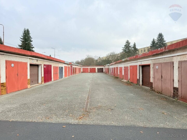 Murovaná garáž na predaj na ulici Puškinovej v Humennom