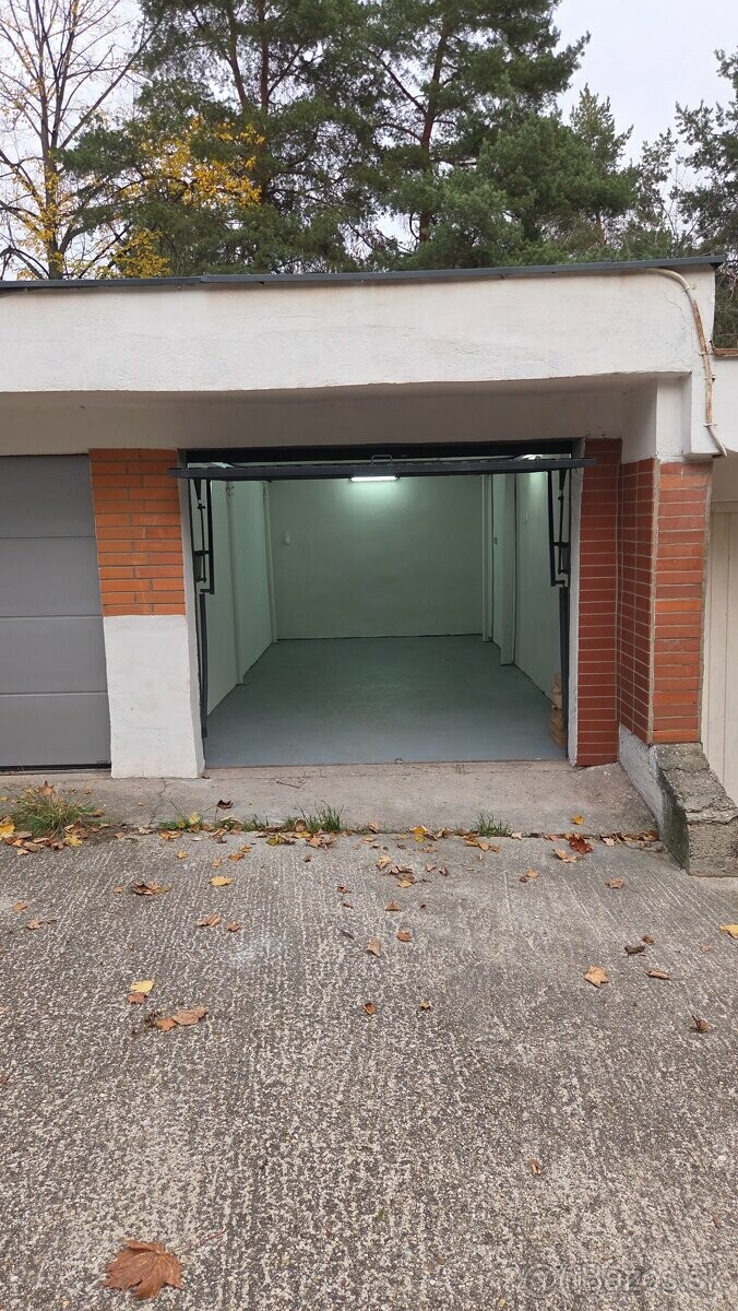 Prenájom zrekonštruovanej garáže na Adamiho ulici v Bratislave