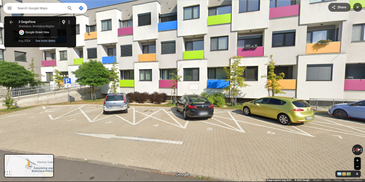 Parkovacie miesto – Gogoľova 3, Bratislava – Petržalka