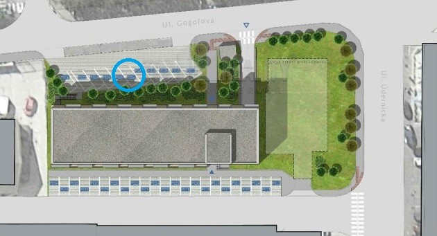 Parkovacie miesto – Gogoľova 3, Bratislava – Petržalka