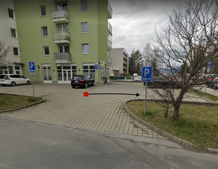 Parkovacie miesto Ludvika Svobodu Poprad