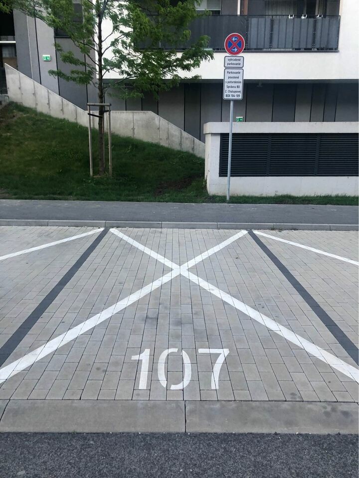 Parkovacie miesto v Slnečniciach