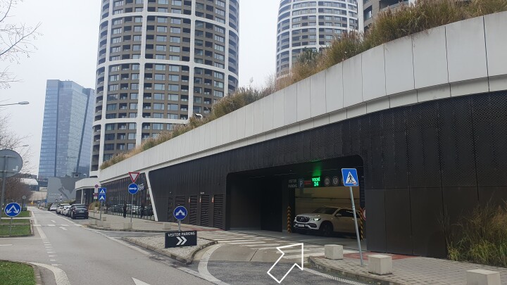 Podzemny parking Sky Park