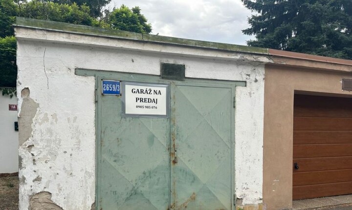 Predaj garáže vo vnútrobloku na Hálkovej ulici 46 - 52