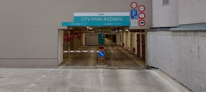 Prenájom veľké parkovacie stojisko CityPark Ružinov