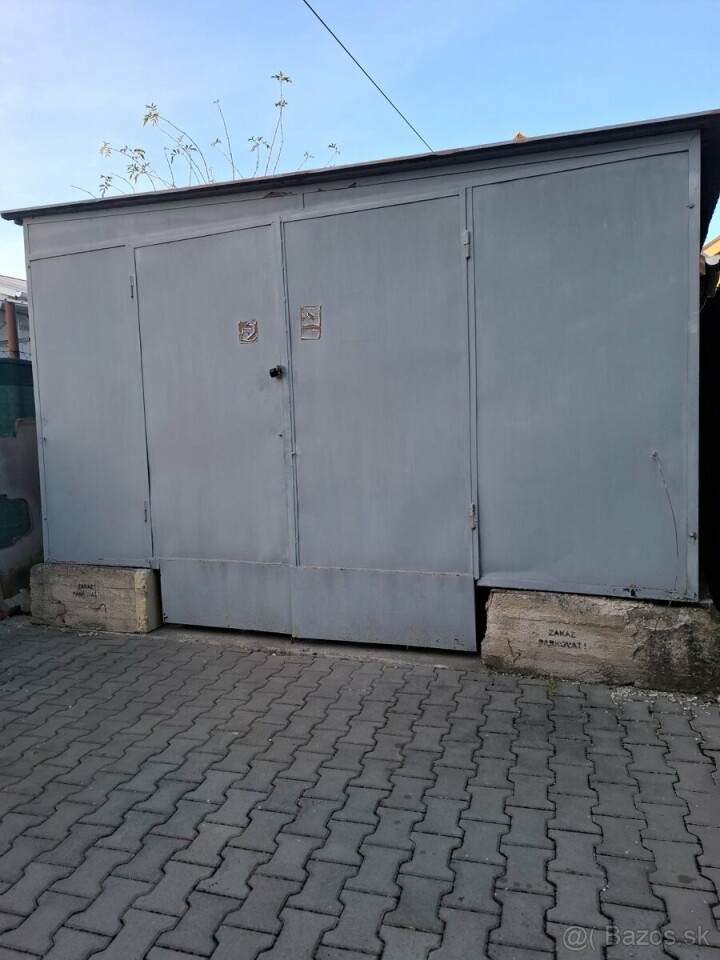 Prenájom garáže na ul. SNP pri autobusovej stanici v Bánovciach