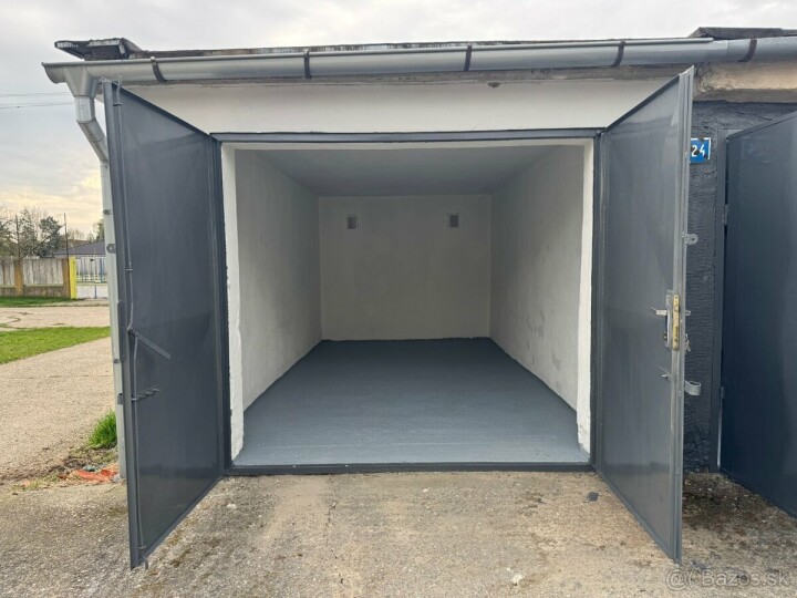 Prenájom garáže na Tehelnej ulici v Seredi