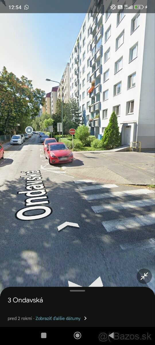 Prenájom parkovacieho miesta v podzemnej garáži na Ondavskej ulici