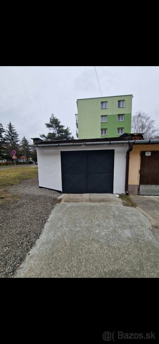 Na predaj zrekonštruovaná garáž na Rúbanisku II