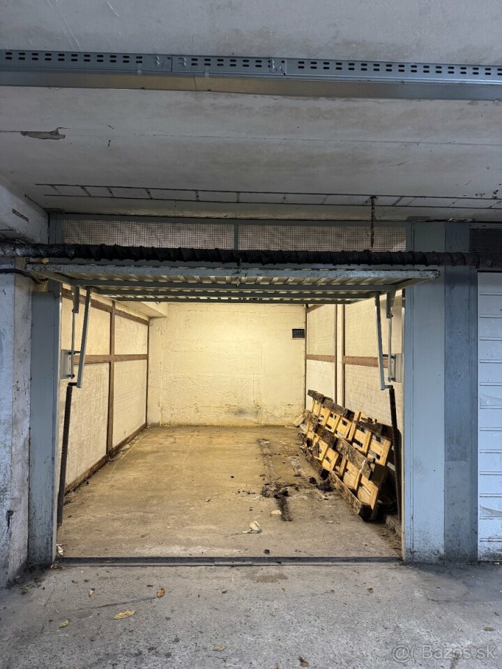 Prenájom podzemnej garáže na Robotníckej ulici
