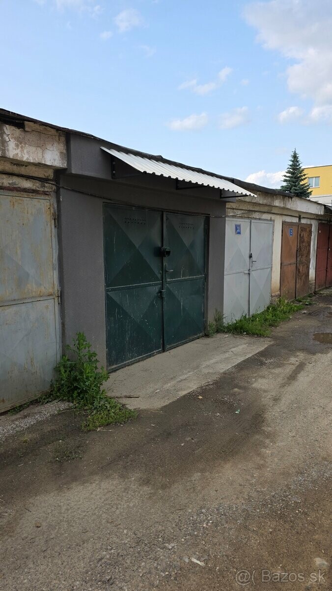 Garáž na prenájom s jamou na Krakovskej 6