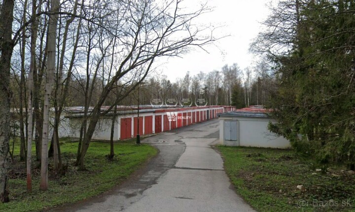 Na predaj murovaná garáž v Tatranskej Lomnici